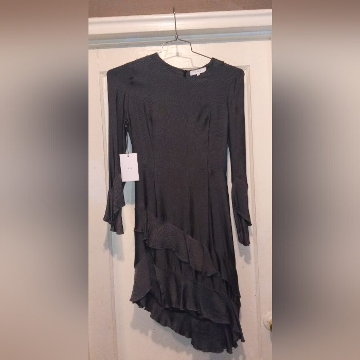 (B) "Iro" Assymetrical, Beautiful, Quality" Dress. Paris, France